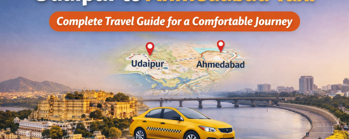 Udaipur to Ahmedabad taxi