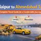 Udaipur to Ahmedabad taxi